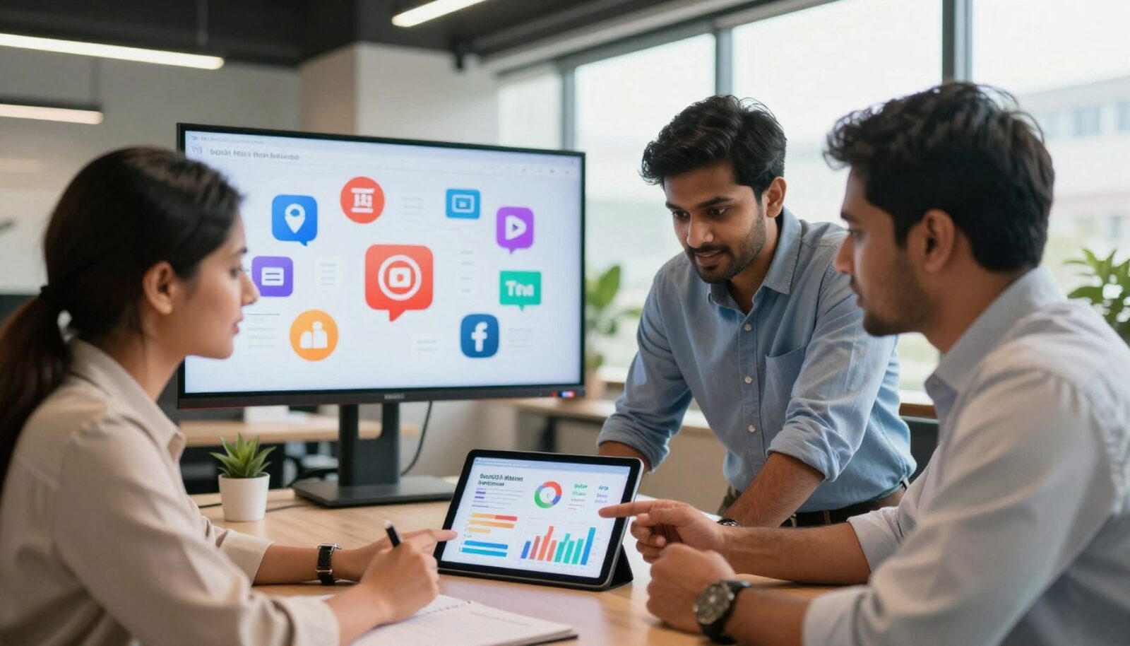 Social media marketing strategy
