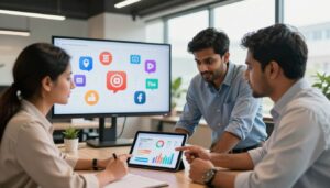 Social media marketing strategy