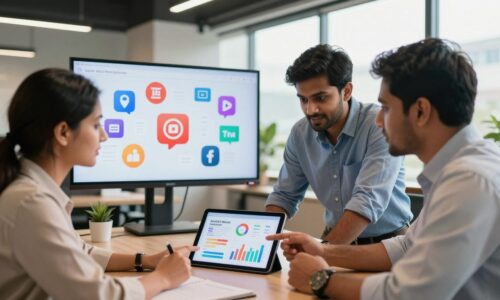 Social media marketing strategy at Right Click Solutions
